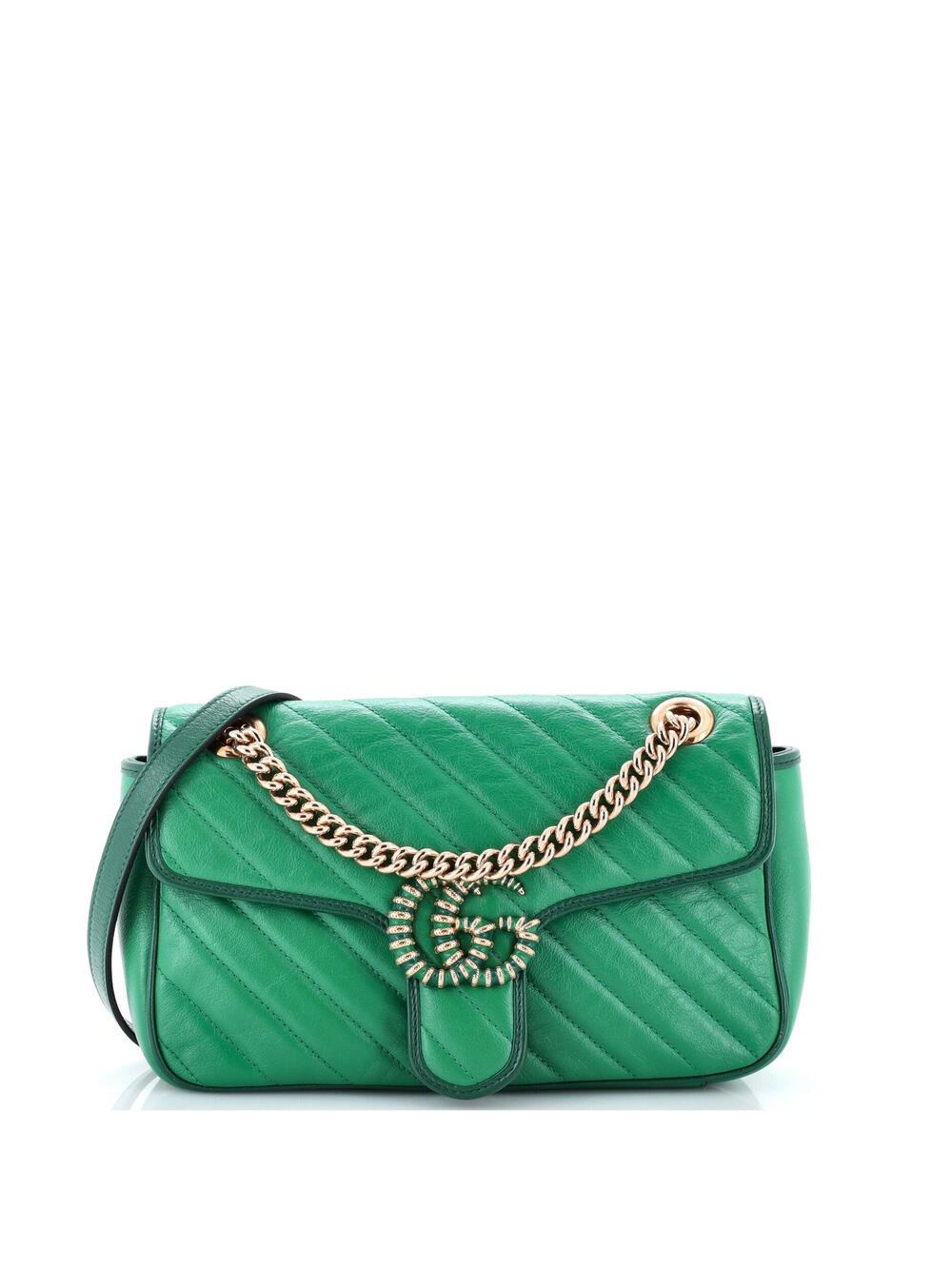 Gucci Gg Marmont Flap Bag Diagonal #372943G13B